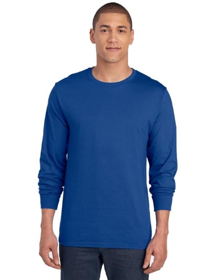 Premium Blended Ringspun Long Sleeve Crewneck T-Shirt - 560LSR