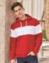 Varsity Fleece Colorblocked Hooded Sweatshirt - 8644