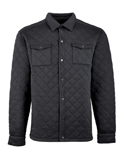Quilted Jersey Shirt Jac - 8889