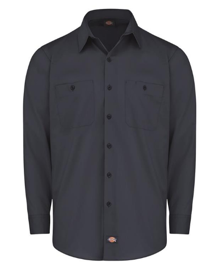 Industrial Worktech Ventilated Long Sleeve Work Shirt - Long Sizes - LL51L