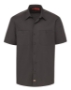 Solid Ripstop Short Sleeve Shirt - Long Sizes - S608L