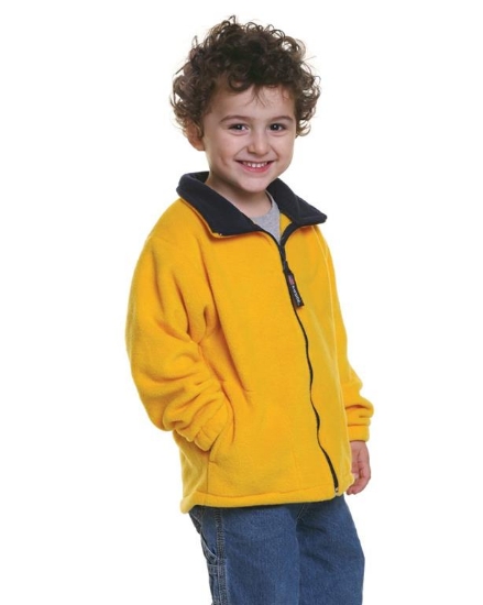 Youth USA-Made Full-Zip Fleece Jacket - 1115