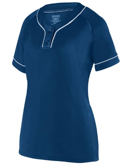 Girls' Overpower Two-Button Jersey - 1671