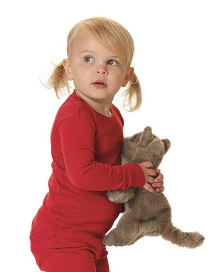 Toddler Baby Rib Long Sleeve Pajama Top - 201Z