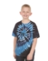 Youth Multi-Color Spiral Tie-Dyed T-Shirt - 20BMS