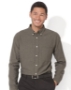 Long Sleeve Stain Resistant Oxford Shirt - 3231