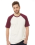 Fine Jersey Short Sleeve Raglan Tee - 3650