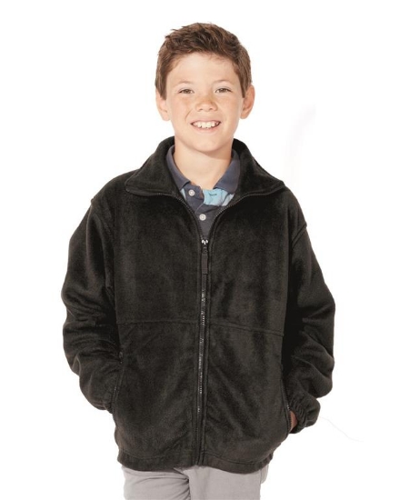 Youth Fleece Full-Zip Jacket - 4061