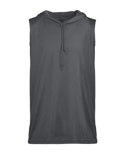 B-Core Sleeveless Hooded T-Shirt - 4108