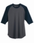 B-Core Three-Quarter Sleeve Baseball T-Shirt - 4133
