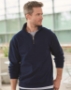 Super Sweats NuBlend® Quarter-Zip Cadet Collar Sweatshirt - 4528MR