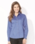 Women's Long Sleeve Stain-Resistant Tapered Twill Shirt - 5283