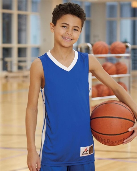Youth Single Ply Basketball Jersey - 538JY