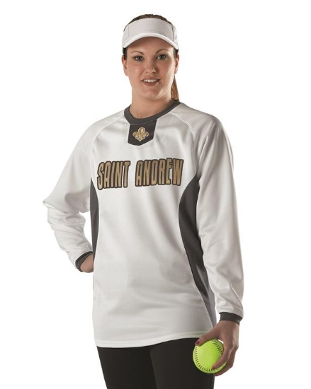 Youth Long Sleeve Practice Pullover Jersey - 598BBLY