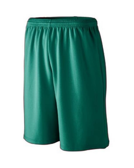 Longer Length Wicking Mesh Athletic Shorts - 802