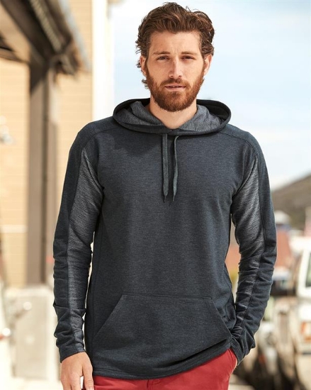 Omega Stretch Hooded Pullover - 8435