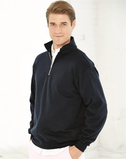 USA-Made Quarter-Zip Pullover Sweatshirt - 920