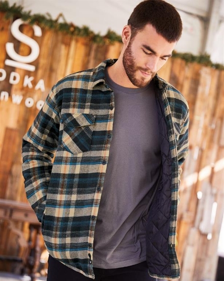 Quilted Flannel Jacket - 8610