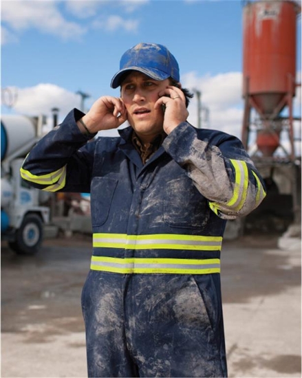 Enhanced Visibility Action Back Coverall - Long Sizes - CT10ENL