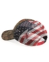 Camo with American Flag Mesh Back Cap - CWF400M