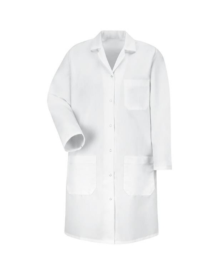 Women's Gripper Front Lab Coat - KP15