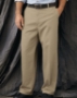 Plain Front Casual Cotton Pants - PC44