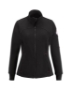 Women's Zip Front Fleece Jacket-Cotton/Spandex Blend - SEZ3