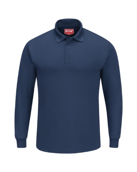 Long Sleeve Performance Knit Polo - SK6L
