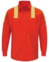 Enhanced Visibility Long Sleeve Uniform Shirt - Long Sizes - SLATORL