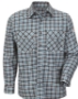 Plaid Long Sleeve Uniform Shirt - SLD6