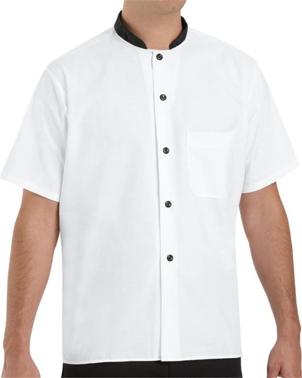 Black Trim Cook Shirt - SP04