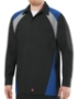 Long Sleeve Tri-Color Shop Shirt - Long Sizes - SY18L