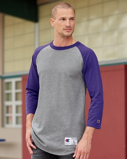 Three-Quarter Raglan Sleeve Baseball T-Shirt - T137