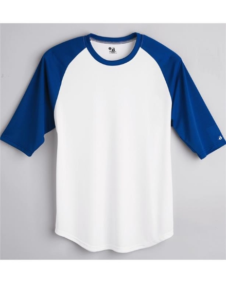 Youth B-Core 3/4 Sleeve Baseball T-Shirt - 2133