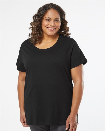 Curvy Collection Women's Fine Jersey Tee - 3816