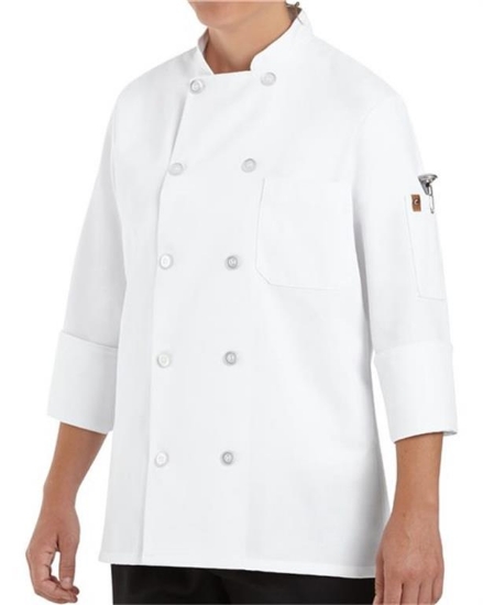 Chef Designs - Women's Ten Button Chef Coat - 0401