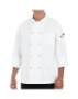 Chef Designs - 100% Polyester Ten Pearl Button Chef Coat - 0423