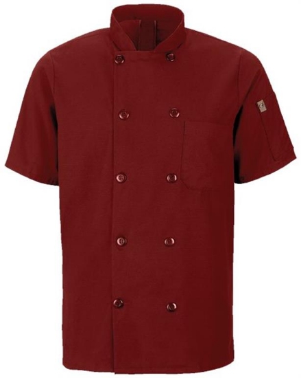 Chef Designs - Mimix™ Short Sleeve Chef Coat with OilBlok - 046X