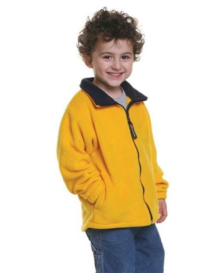 Bayside - Youth USA-Made Full-Zip Fleece Jacket - 1115