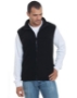 Bayside - USA-Made Full-Zip Fleece Vest - 1120
