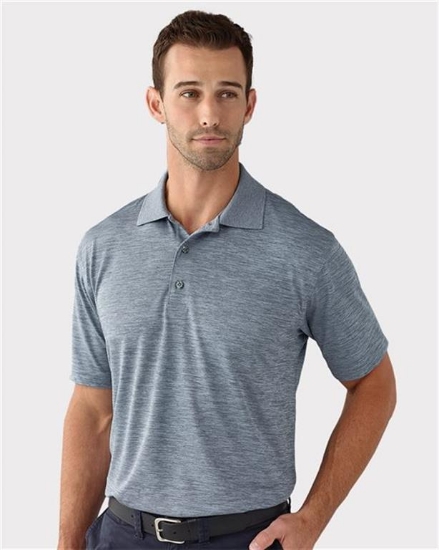 Paragon - Dakota Striated Heather Polo - 130