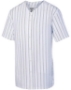 Augusta Sportswear - Youth Pinstripe Full Button Baseball Jersey - 1686