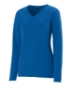 Augusta Sportswear - Women's Long Sleeve V-Neck Wicking T-Shirt - 1788