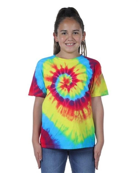 Dyenomite - Youth Tide Tie-Dyed T-Shirt - 20BTI