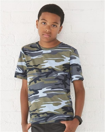 Code Five - Youth Camouflage T-Shirt - 2207