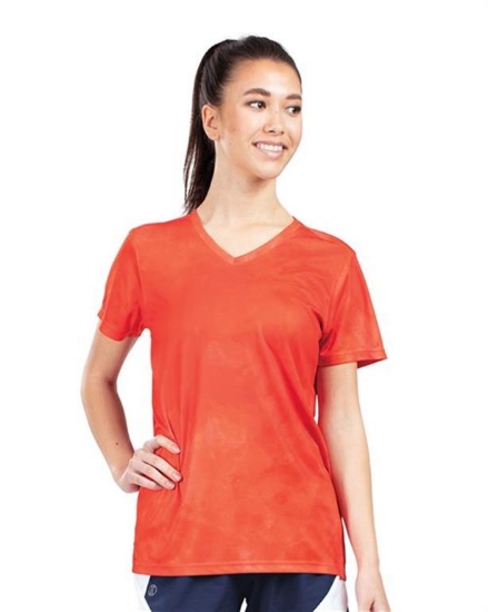 Holloway - Women's Cotton-Touch Cloud V-Neck T-Shirt - 222796