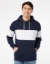 MV Sport - Classic Fleece Colorblocked Hooded Sweatshirt - 22709