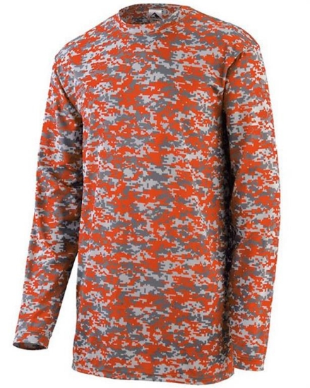 Augusta Sportswear - Youth Digi Camo Wicking Long Sleeve T-Shirt - 2789
