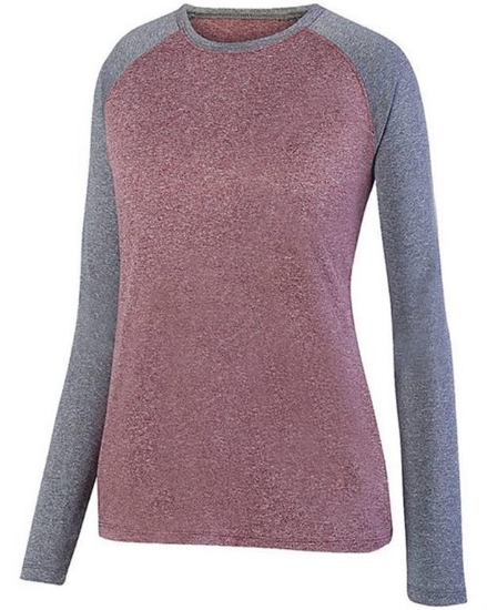Augusta Sportswear - Women's Kinergy Two Color Long Sleeve Raglan T-Shirt - 2817