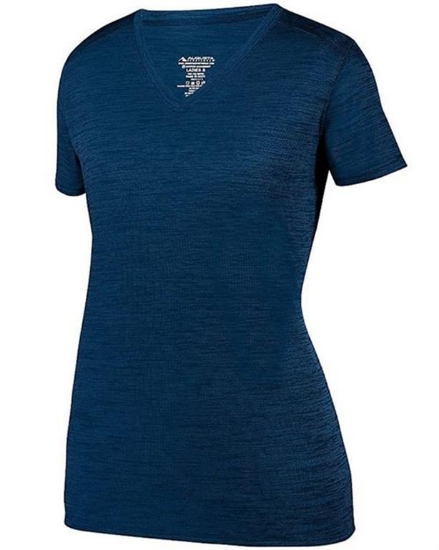 Augusta Sportswear - Women's Shadow Tonal Heather Training V-Neck T-Shirt - 2902